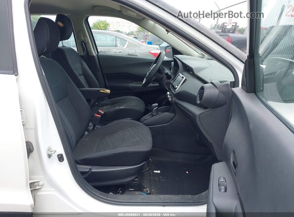 3N1CP5BVXNL528169 2022 NISSAN KICKS White Widok wnętrza z przodu