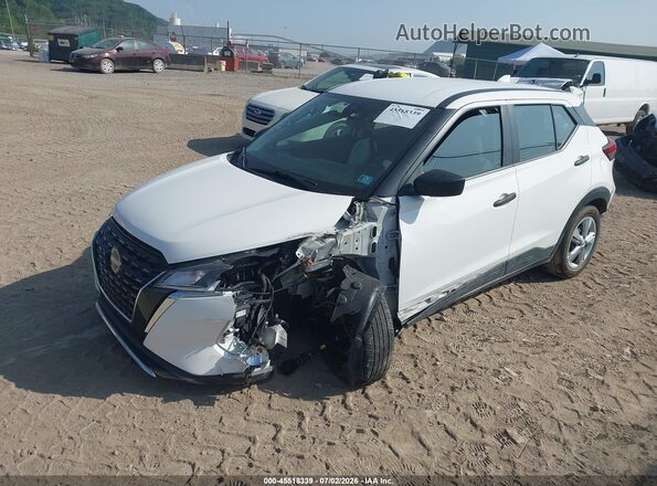 3N1CP5BVXNL529516 2022 NISSAN KICKS White Vista tres cuartos delantera izquierda