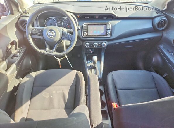 3N1CP5BVXPL492955 2023 NISSAN KICKS White Вид панелі приладів