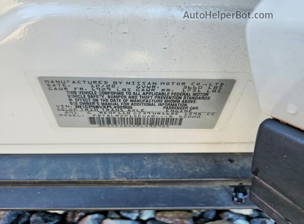 3N1CP5BVXPL492955 2023 NISSAN KICKS White Вид наклейки з VIN-кодом