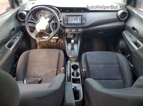 3N1CP5BVXPL510998 2023 NISSAN KICKS Blue Widok deski rozdzielczej