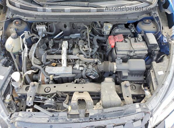3N1CP5BVXPL510998 2023 NISSAN KICKS Blue Widok wnętrza z tyłu