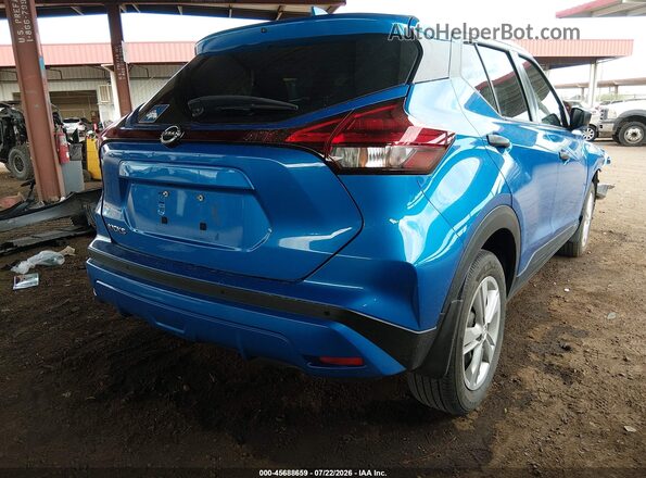 3N1CP5BVXPL522861 2023 NISSAN KICKS Blue Rear right