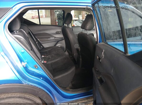 3N1CP5BVXPL522861 2023 NISSAN KICKS Blue VIN sticker view