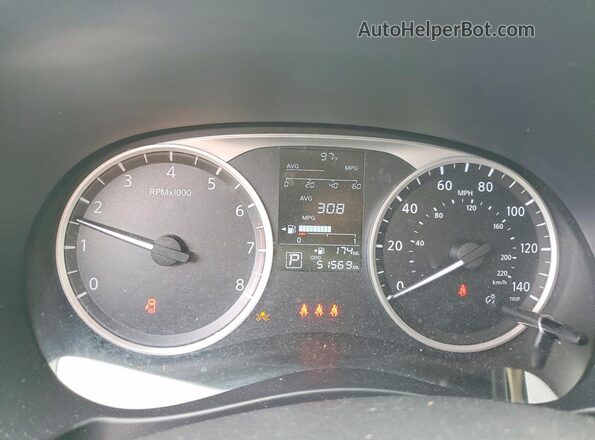 3N1CP5BVXPL537585 2023 NISSAN KICKS Black Вид щитка приладів