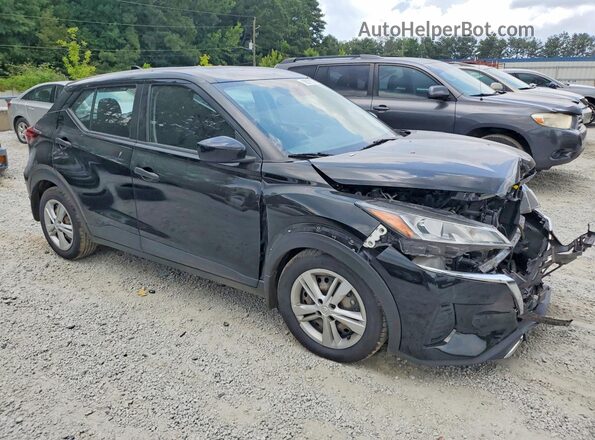 3N1CP5BVXPL537585 2023 NISSAN KICKS Black Передня права чверть