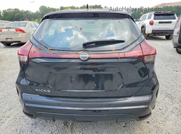 3N1CP5BVXPL537585 2023 NISSAN KICKS Black Вид ззаду