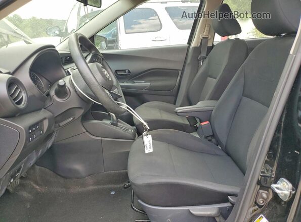 3N1CP5BVXPL537585 2023 NISSAN KICKS Black Вид салону спереду