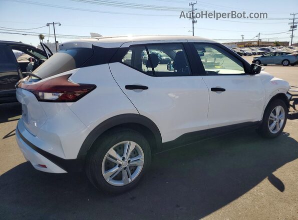 3N1CP5BVXRL533748 2024 NISSAN KICKS Белый Задняя правая четверть
