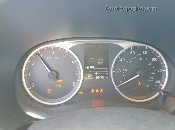 3N1CP5BVXRL533748 2024 NISSAN KICKS Белый Вид щитка приборов