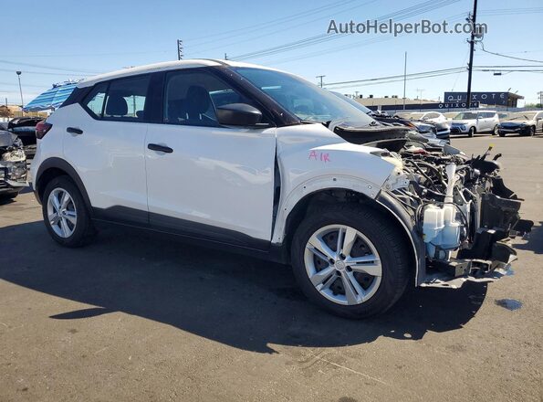 3N1CP5BVXRL533748 2024 NISSAN KICKS Белый Передняя правая четверть