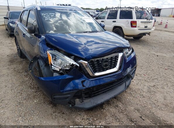 3N1CP5CU0JL502034 2018 NISSAN KICKS Blue წინა ხედი