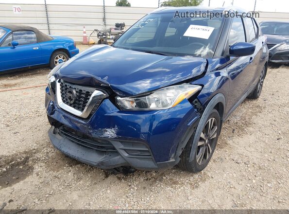 3N1CP5CU0JL502034 2018 NISSAN KICKS Blue უკანა სალონის ხედი