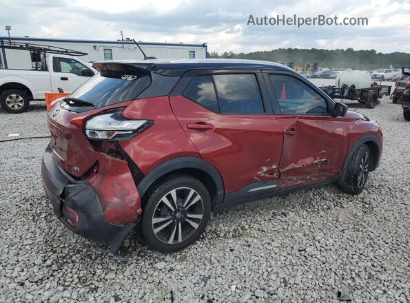 3N1CP5CU0JL506018 2018 NISSAN KICKS Red Rear right