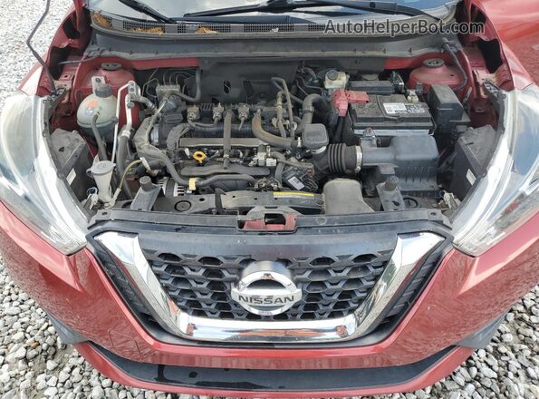 3N1CP5CU0JL506018 2018 NISSAN KICKS Red Rear interior view