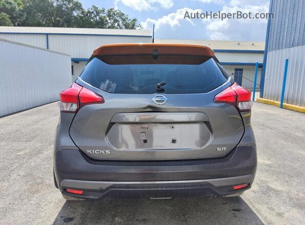 3N1CP5CU0JL509176 2018 NISSAN KICKS Gray უკანა ხედი
