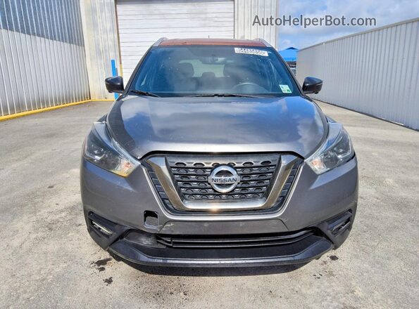 3N1CP5CU0JL509176 2018 NISSAN KICKS Gray წინა ხედი