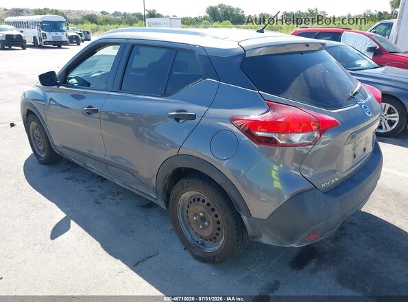 3N1CP5CU0JL520842 2018 NISSAN KICKS Серый Задняя левая четверть
