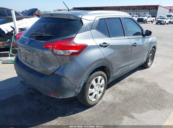 3N1CP5CU0JL520842 2018 NISSAN KICKS Серый Задняя правая четверть