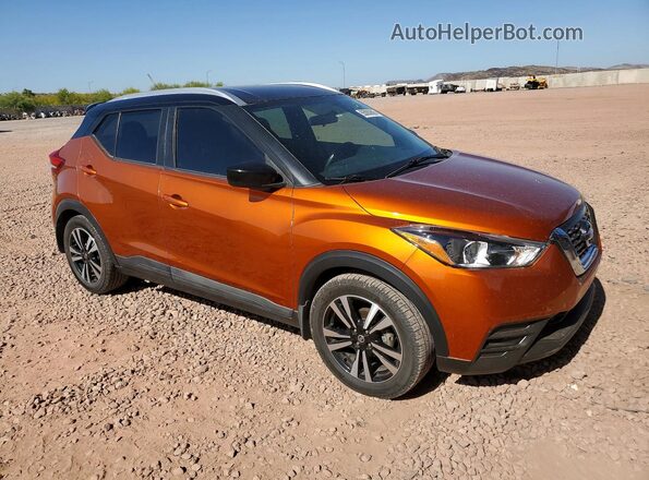 3N1CP5CU0JL524308 2018 NISSAN KICKS Orange Delantero derecho