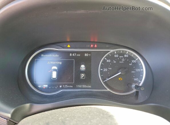 3N1CP5CU0JL524308 2018 NISSAN KICKS Orange Vista del cuadro de instrumentos