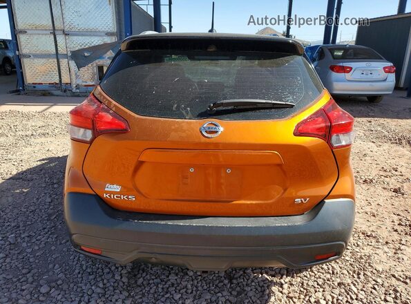 3N1CP5CU0JL524308 2018 NISSAN KICKS Orange Vista trasera