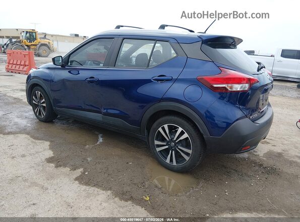 3N1CP5CU0JL532103 2018 NISSAN KICKS Blue Задня ліва чверть