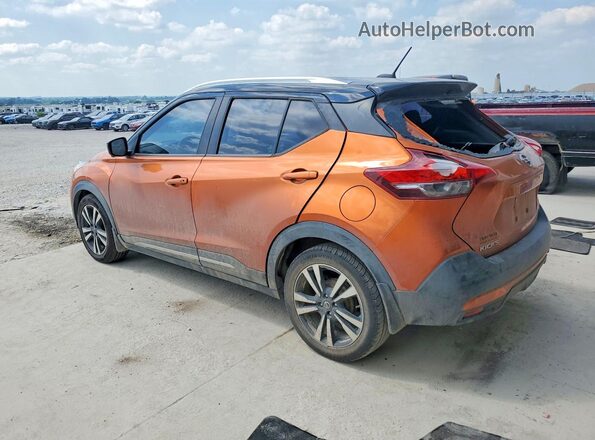 3N1CP5CU0JL538158 2018 NISSAN KICKS Orange Rear left