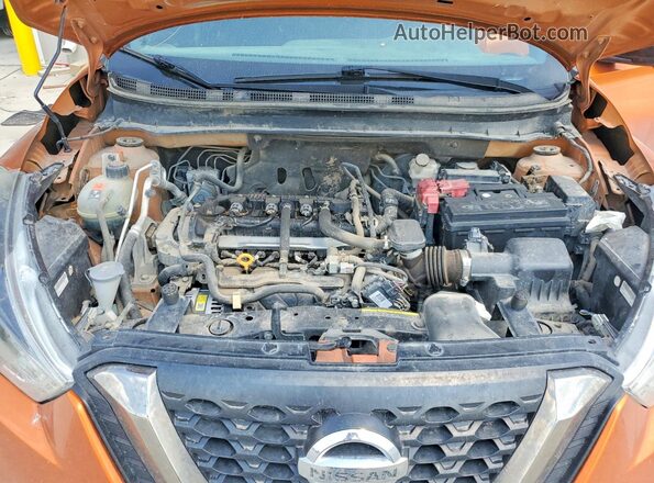 3N1CP5CU0JL538158 2018 NISSAN KICKS Orange Engine compartment view