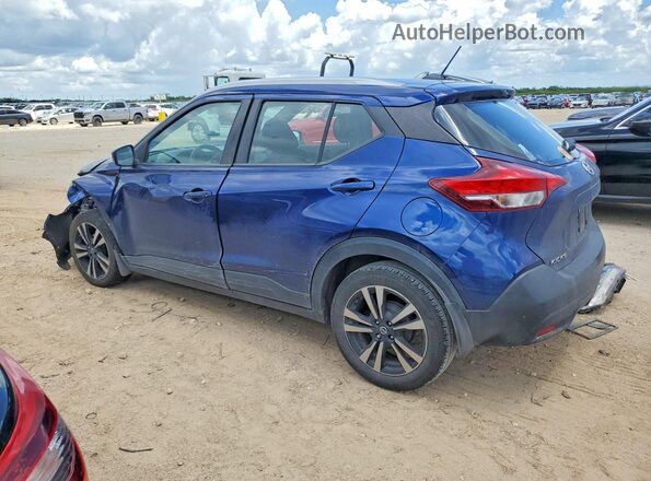3N1CP5CU0JL543506 2018 NISSAN KICKS Blue Rear left