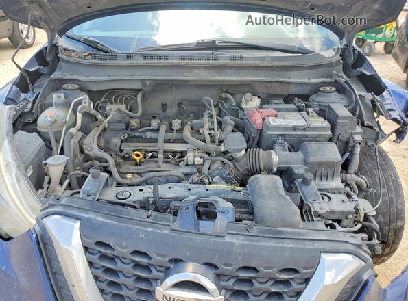 3N1CP5CU0JL543506 2018 NISSAN KICKS Blue Rear interior view