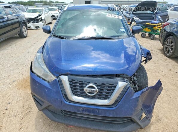 3N1CP5CU0JL543506 2018 NISSAN KICKS Blue Front view