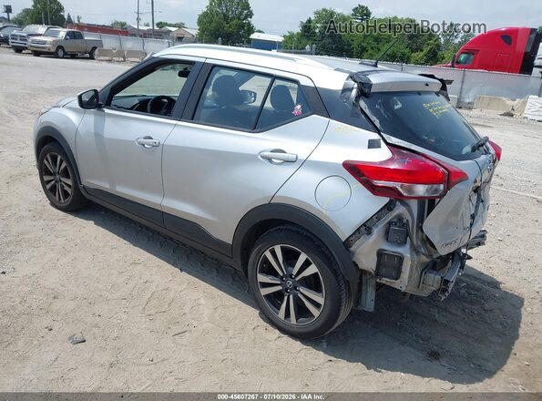 3N1CP5CU0KL524830 2019 NISSAN KICKS Silver Tył lewy