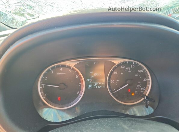 3N1CP5CU0KL530787 2019 NISSAN KICKS Black Widok zestawu wskaźników