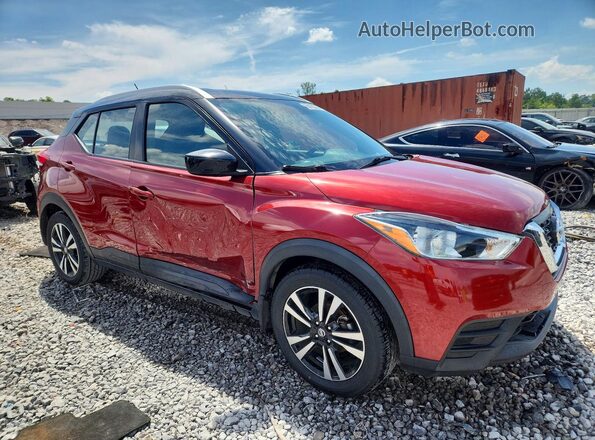 3N1CP5CU0KL536198 2019 NISSAN KICKS Red Delantero derecho