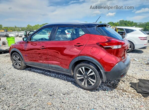 3N1CP5CU0KL536198 2019 NISSAN KICKS Red Trasero izquierdo