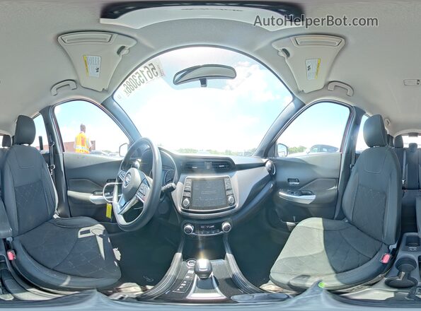 3N1CP5CU0KL536198 2019 NISSAN KICKS Red Vista interior de 360 grados