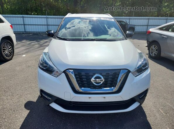3N1CP5CU0KL559058 2019 NISSAN KICKS White Вид спереду