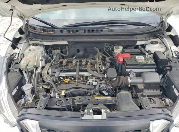 3N1CP5CU1JL538945 2018 NISSAN KICKS White Widok wnętrza z tyłu