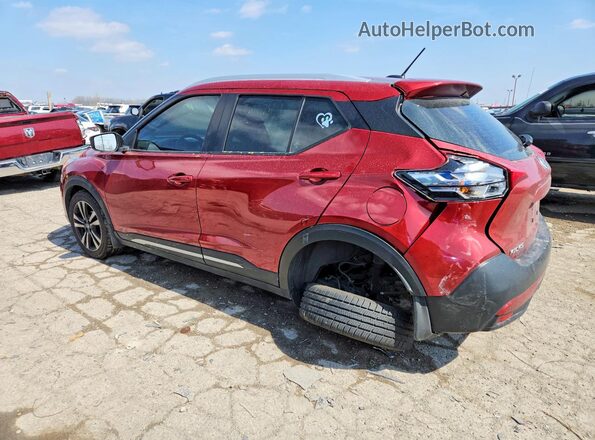 3N1CP5CU1JL540744 2018 NISSAN KICKS Maroon Задня ліва чверть