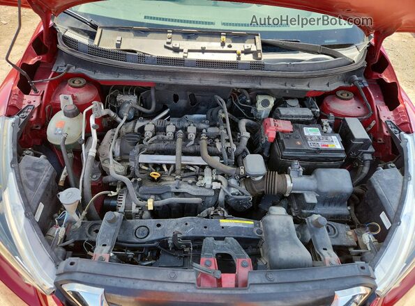 3N1CP5CU1JL540744 2018 NISSAN KICKS Maroon Вид підкапотного простору