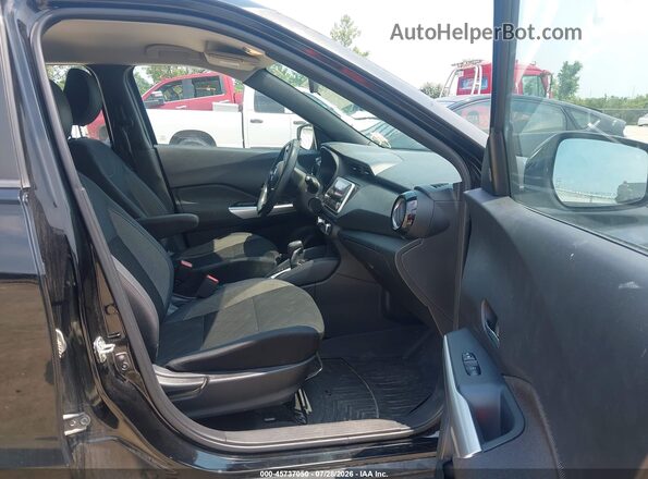 3N1CP5CU1KL488825 2019 NISSAN KICKS Black Вид салону спереду