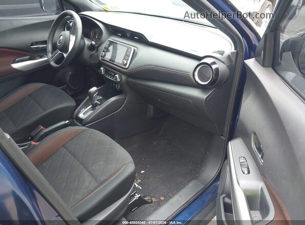 3N1CP5CU1KL512217 2019 NISSAN KICKS Blue Սալոնի դիմացի տեսք