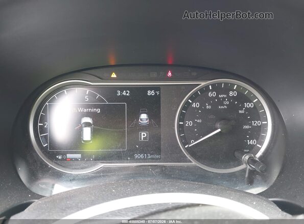 3N1CP5CU1KL512217 2019 NISSAN KICKS Blue Հետևի նստատեղերի տեսք