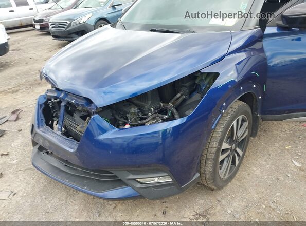 3N1CP5CU1KL512217 2019 NISSAN KICKS Blue Դիմացի տեսք