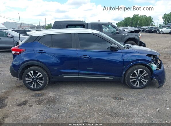 3N1CP5CU1KL512217 2019 NISSAN KICKS Blue Սալոնի 360 աստիճան տեսք