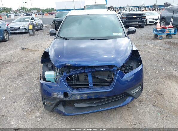 3N1CP5CU1KL512217 2019 NISSAN KICKS Blue Սալոնի հետևի տեսք
