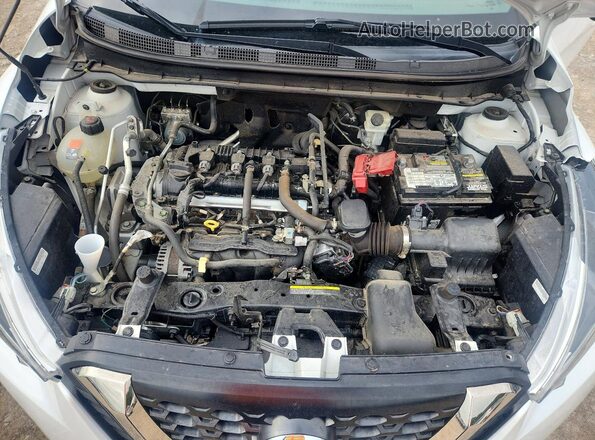 3N1CP5CU1KL537361 2019 NISSAN KICKS White Engine compartment view