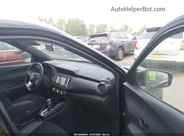 3N1CP5CU2KL505874 2019 NISSAN KICKS Black წინა სალონის ხედი