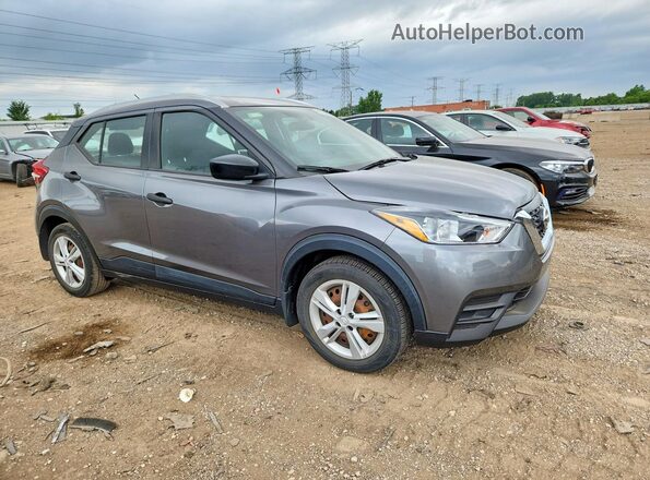 3N1CP5CU3JL522827 2018 NISSAN KICKS Gray წინა მარჯვენა